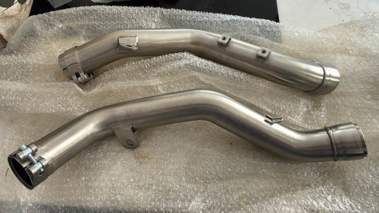 Leo Vince titanium inter exhaust for Honda VTR 1000 SP-2
