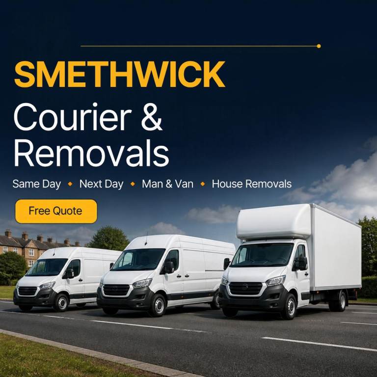 Smethwick Man and Van – Removals & Same Day Delivery