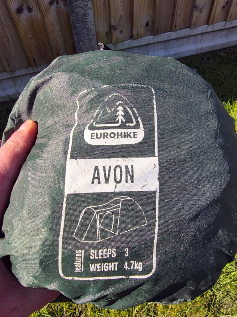 Avon eurohike 3 person tent