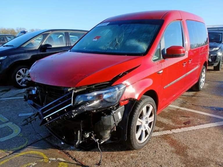BREAKING VOLKSWAGEN CADDY 2.0 DIESEL 2017 STOCK NUMBER WY69