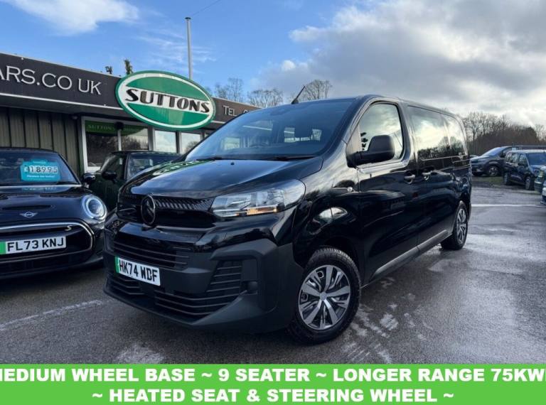 2024 Citroen e-SpaceTourer 75kWh YOU MPV ELECTRIC Automatic