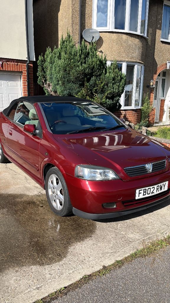 Vauxhall Astra G convertible 1.8