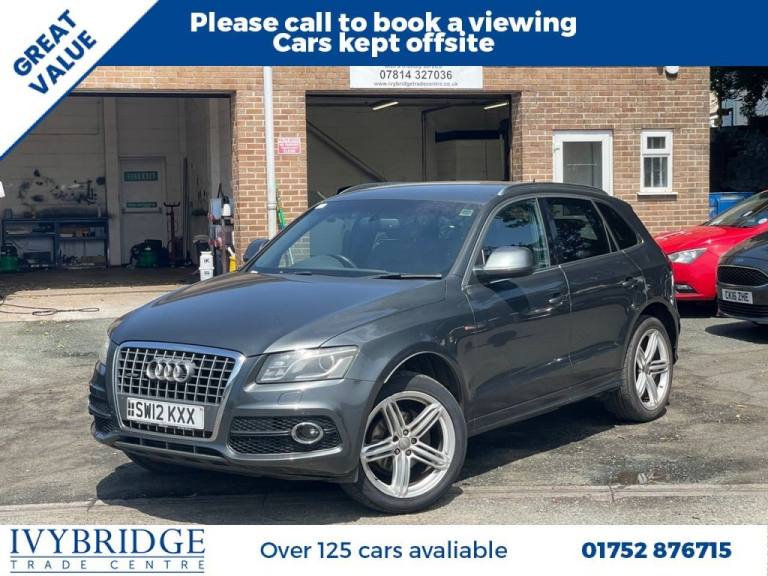 2012 12 AUDI Q5 2.0 TDI S LINE PLUS SUV 5DR DIESEL MANUAL QUATTRO EURO 5 (S/S) (