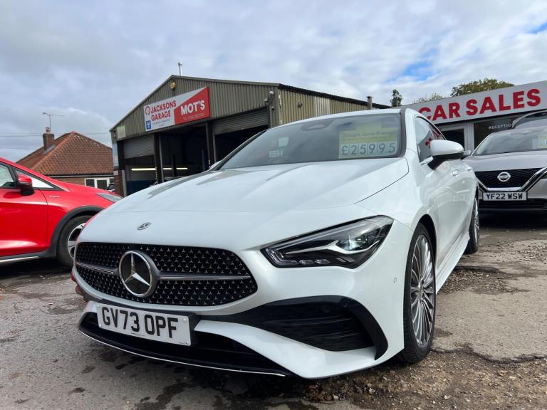 2023 Mercedes-Benz CLA 1.3 CLA180h MHEV AMG Line (Premium) Coupe 7G-DCT Euro 6 (s/s) 4dr COUPE Pe...
