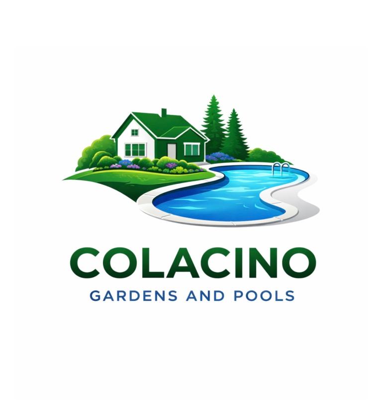 Colacino Gardens and pools.