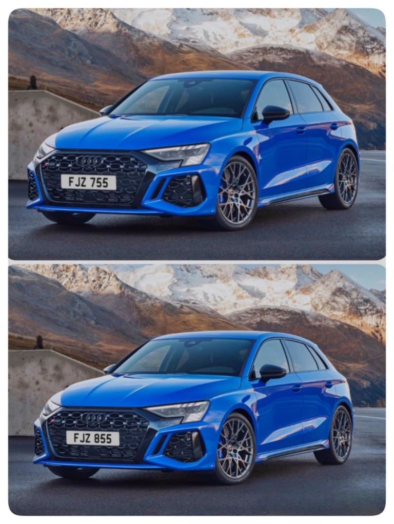 FJZ755 and FJZ855  Numberplates  (Pair) Number Plates, cherished registration Number Plate