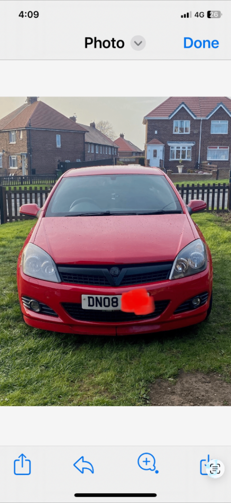 Vauxhall, ASTRA, Hatchback, 2008, Manual, 1910 (cc), 3 doors