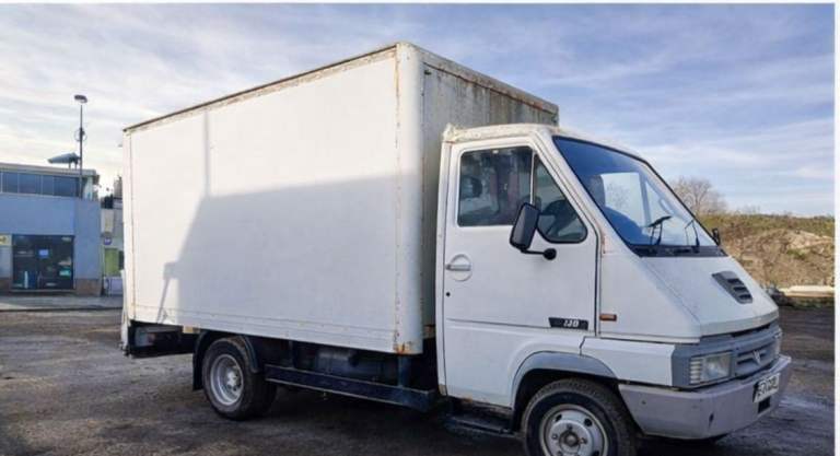 1996 Renault B120 box truck camper