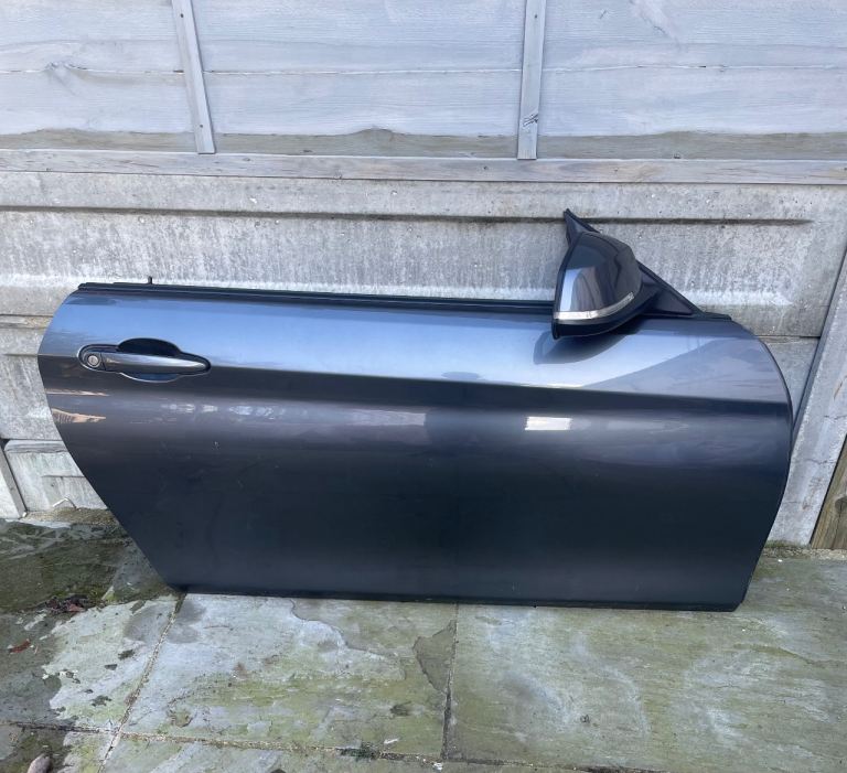 BMW 4 SERIES F32 COMPLETE DOOR FRONT RIGHT DRIVER SIDE O/S IN GREY