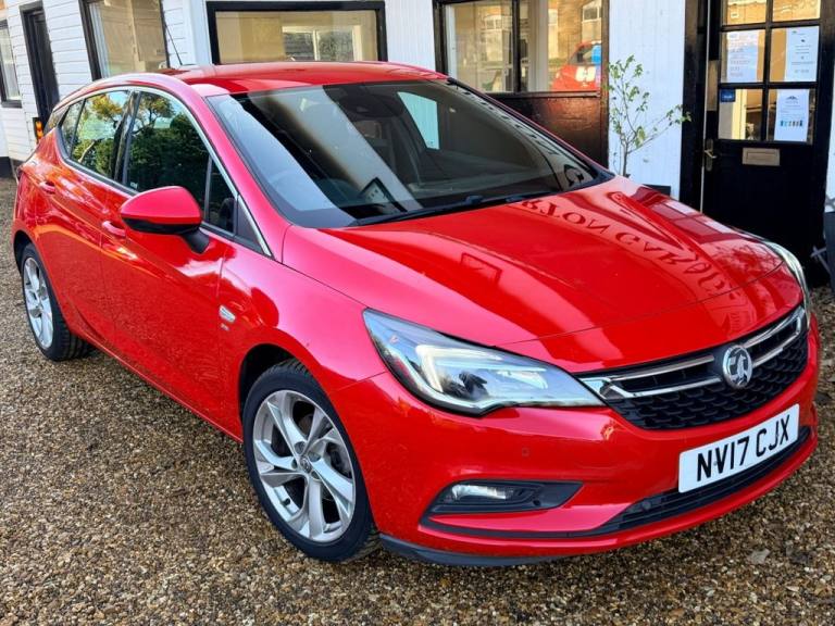 2017 17 VAUXHALL ASTRA 1.4I TURBO SRI HATCHBACK 5DR PETROL MANUAL EURO 6 (150 PS