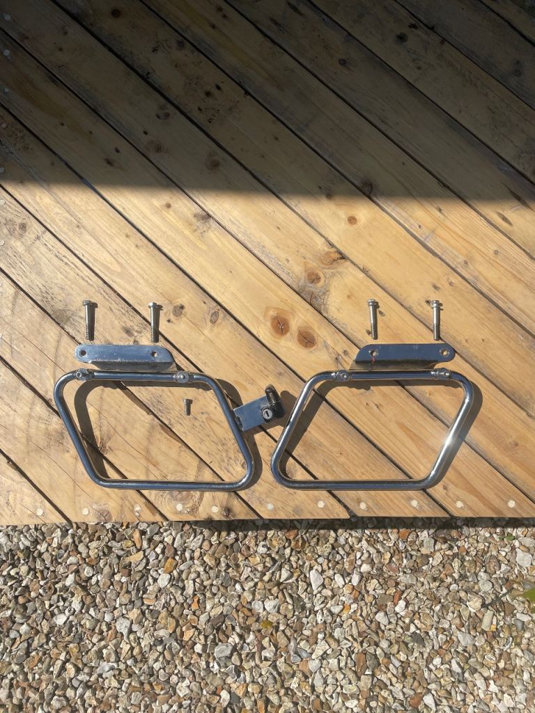 Genuine OEM honda shadow vt125 pannier support rails 