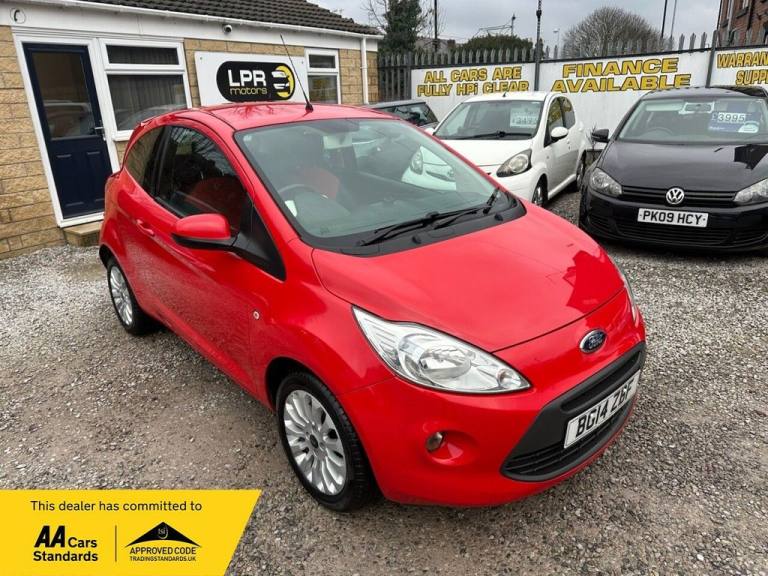 2014 Ford Ka 1.2 Zetec 3dr [Start Stop] HATCHBACK PETROL Manual