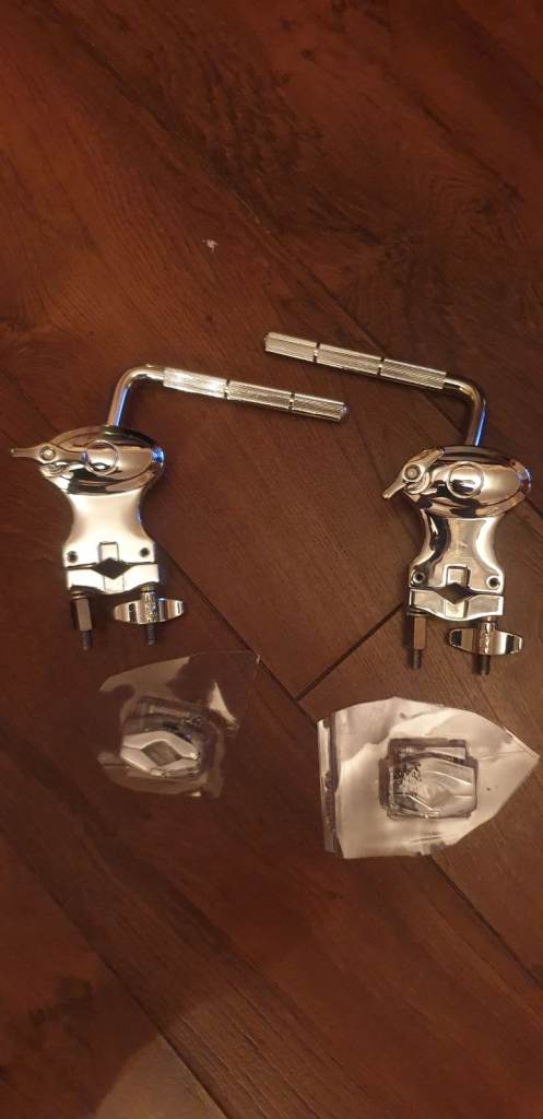 DW single  tom  drum clamps 
