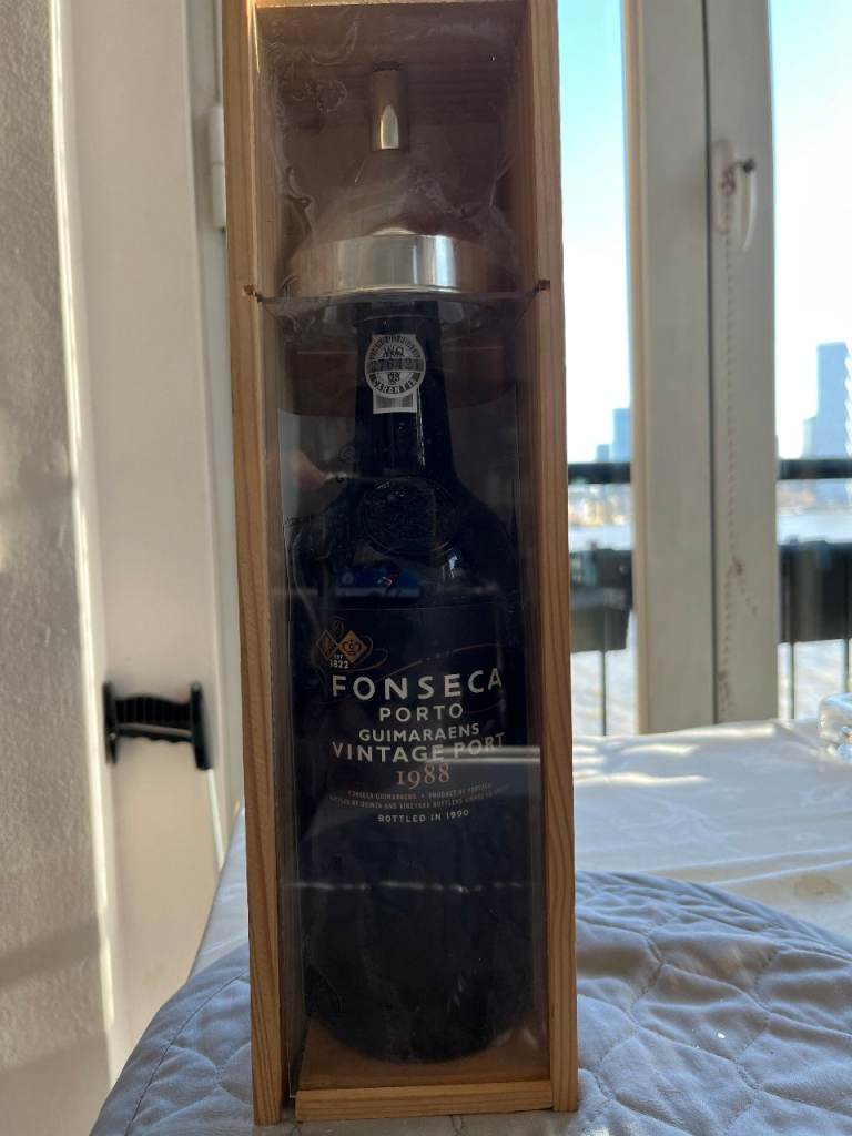 Vintage Wines Lot B - 1988 Fonseca Guimaranens Vintage Port with Funnel