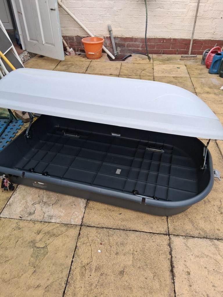 Grey Car Roof Box