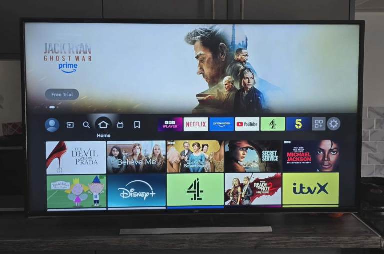 Smart TV Fire 50 inch 4K UHD Good Working 