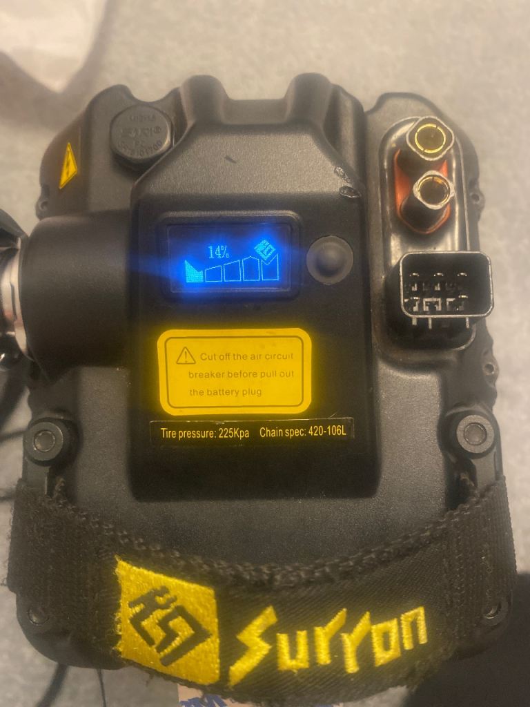 Surron ultra bee battery and charger 