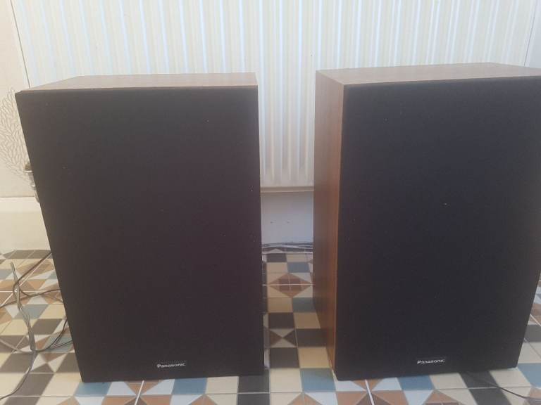 FREE TWO LARGE  PANASONIC LOUDSPEAKERS