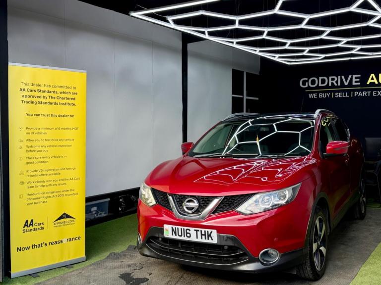 2016 Nissan Qashqai 1.5 dCi N-Connecta 5dr HATCHBACK DIESEL Manual