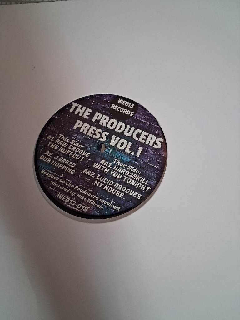 The Producers Press Vol. 1 Vinyl Record – Good Condition