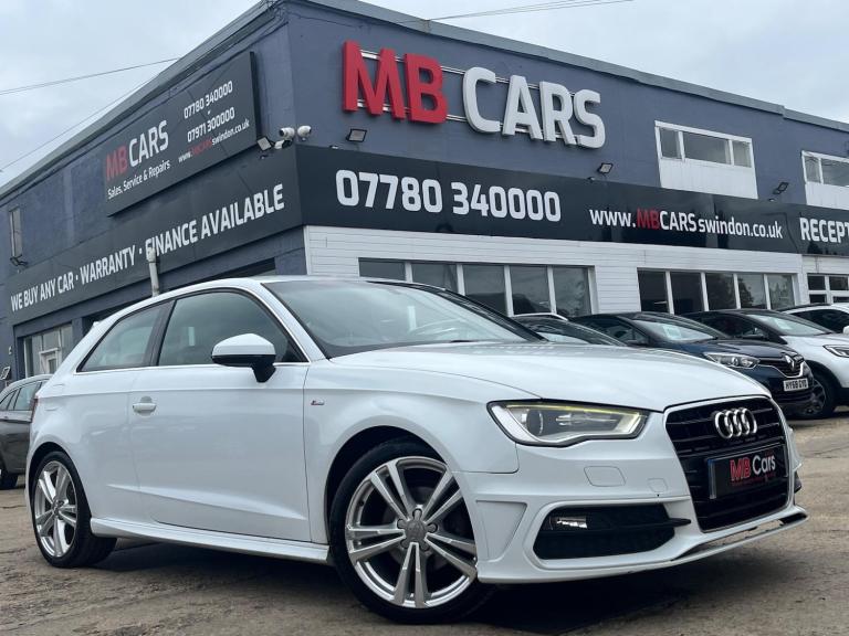 2014 Audi A3 1.4 TFSI 150 S Line 3dr HATCHBACK PETROL Manual
