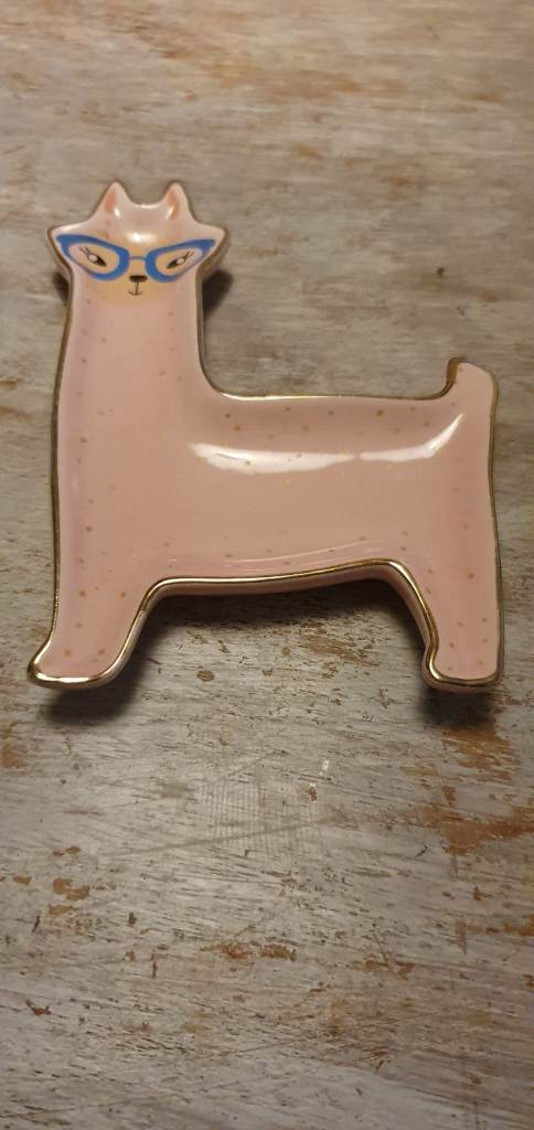 Llama Jewellery Dish 