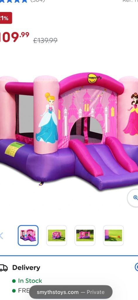 Kids bouncy castle 