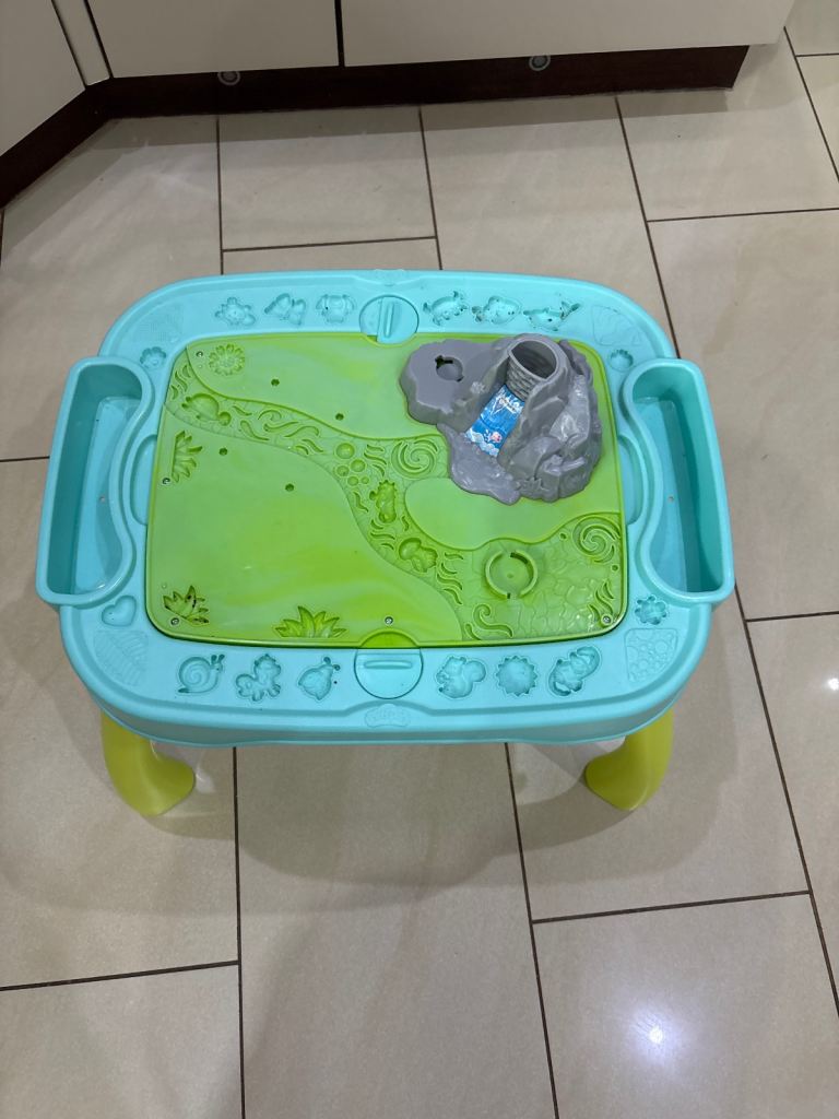 Baby Activity Table with Water Play Feature