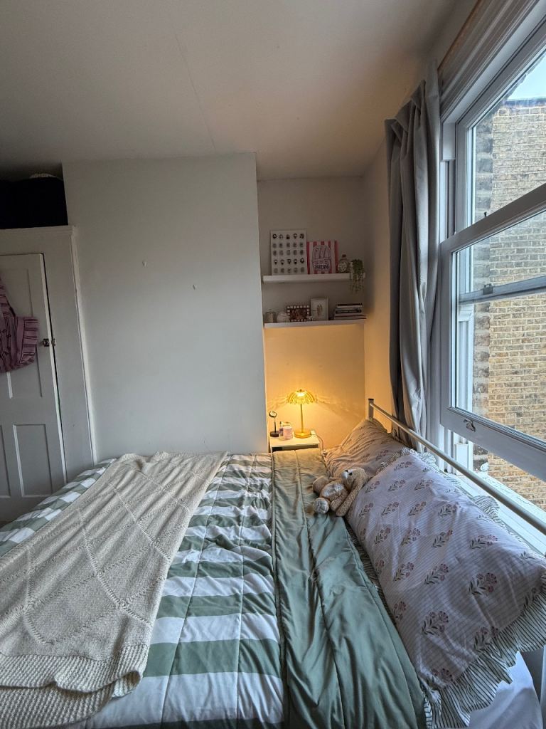 spacious double bedroom in shared home