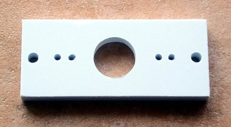 1 Gang Adapter Plate - For Mounting Pattresses on SINGLE 1 Gang Wall Box