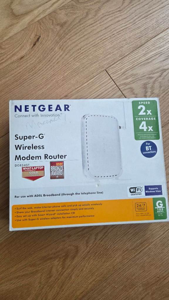 Netgear ADSL router - DG834GT