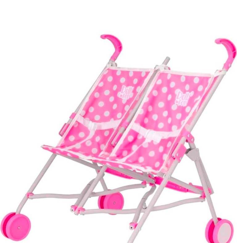 Double dolls pushchair 