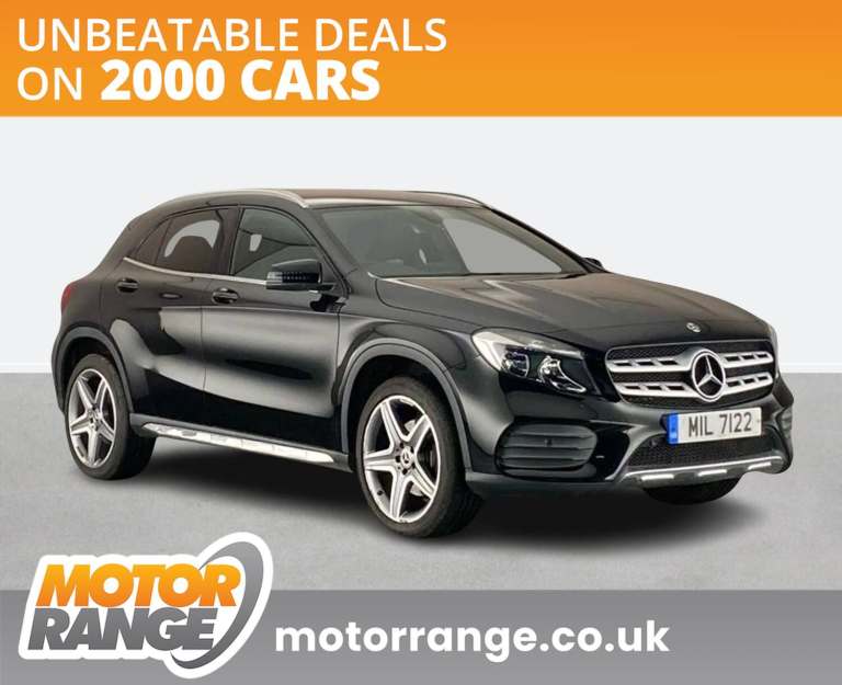 2018 Mercedes-Benz GLA GLA 220d 4Matic AMG Line 5dr Auto 4x4 DIESEL Automatic
