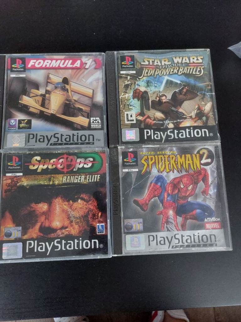 Ps1 games x 4