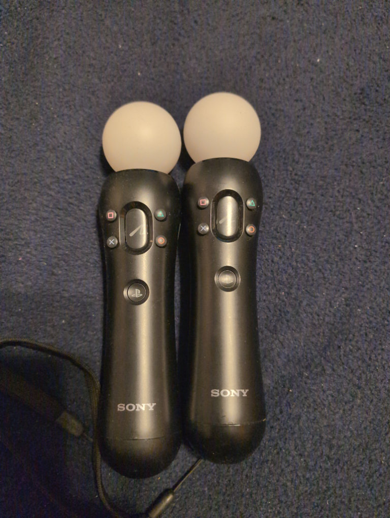Playstation moving sticks