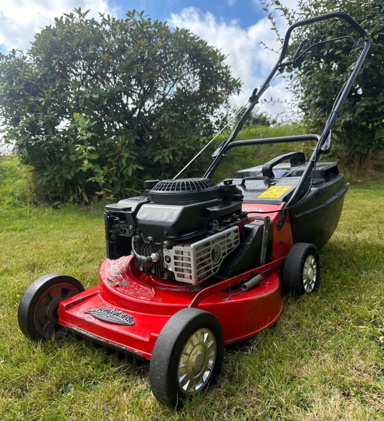 Alloy Rover 20”commercial Briggs I/C lawnmower chain driven 4blade mower lifts wet grass