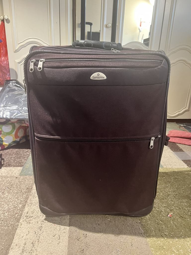 Samsonite Expandable Softshell Material 2-wheel Suitcase With Handle 