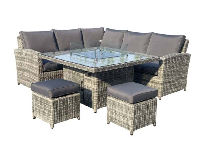 Rattan Garden furniture, sheds, patio heaters 
