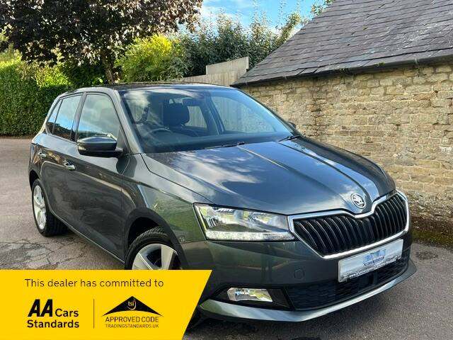 2019 69 Skoda Fabia TSI SE L TSI Metallic Quartz Grey 34k Miles