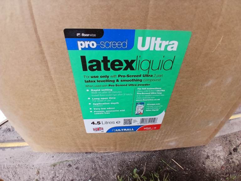Floor levelling latex 