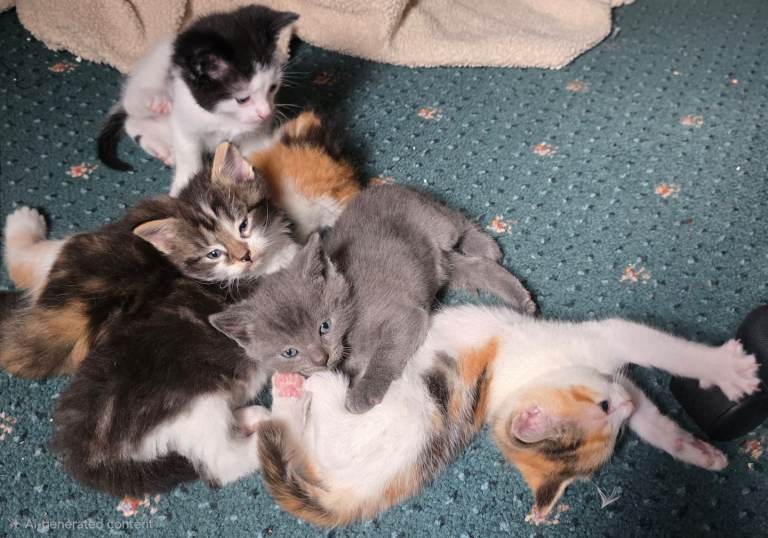 ***Stunningly beautiful quarter Maine Coon kittens**** 