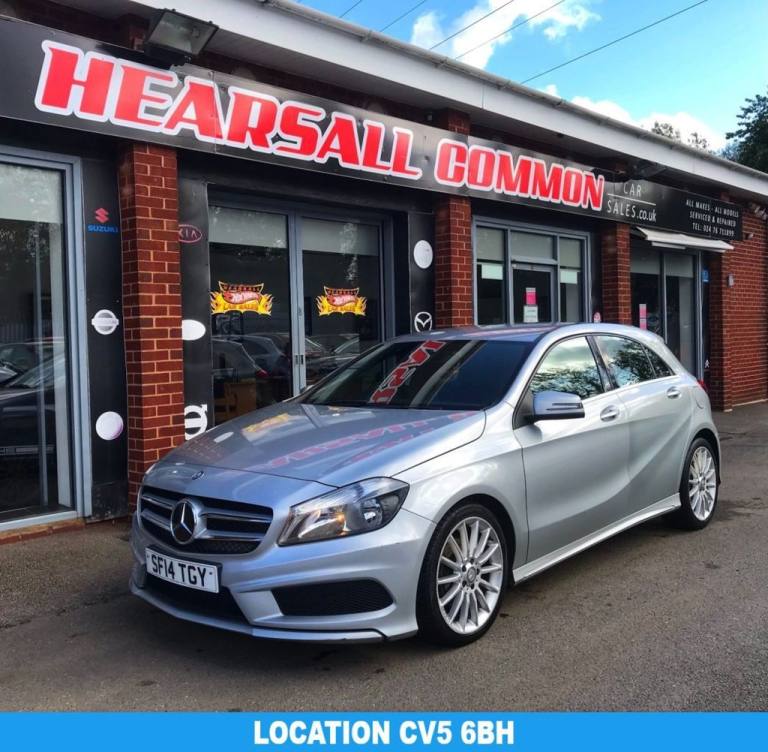 2014 14 MERCEDES-BENZ A-CLASS 1.6 A200 BLUEEFFICIENCY AMG SPORT 5D 156 BHP