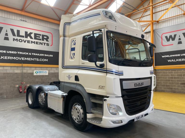 DAF CF510 *EURO 6* SPACE CAB 6X2 TRACTOR UNIT – 2016 – FG16 LBN