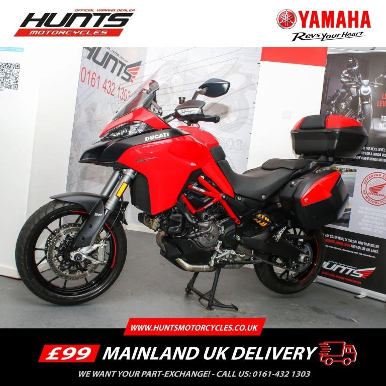 2019 '19 Ducati Multistrada 1260S. Ducati Safety Pack, Panniers. £9995