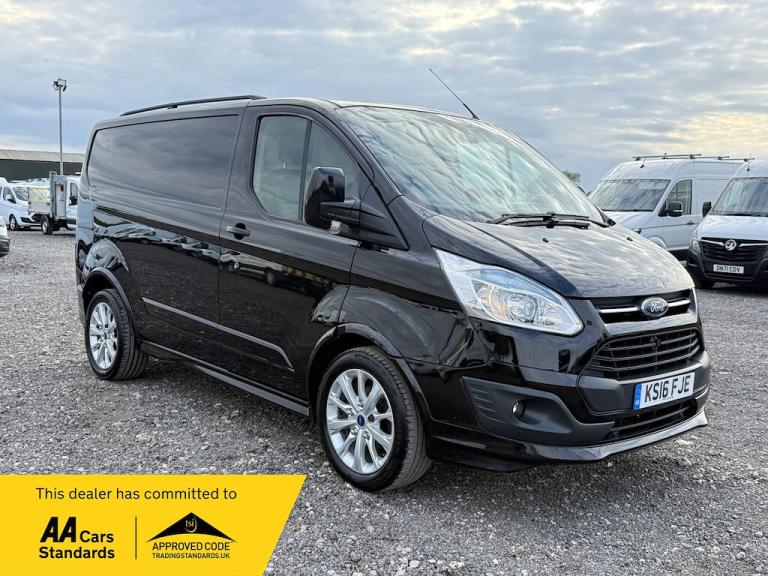 2016 Ford Transit Custom 2.2 TDCi 155ps Low Roof Van Sport PANEL VAN DIESEL Manual