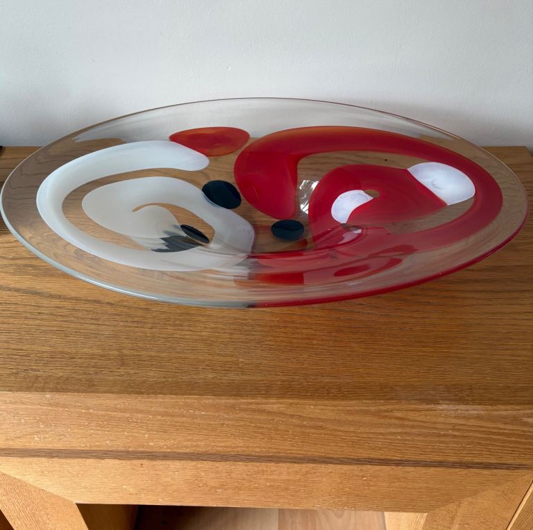 Svaja Flamenco Glass Bowl Centrepiece 
