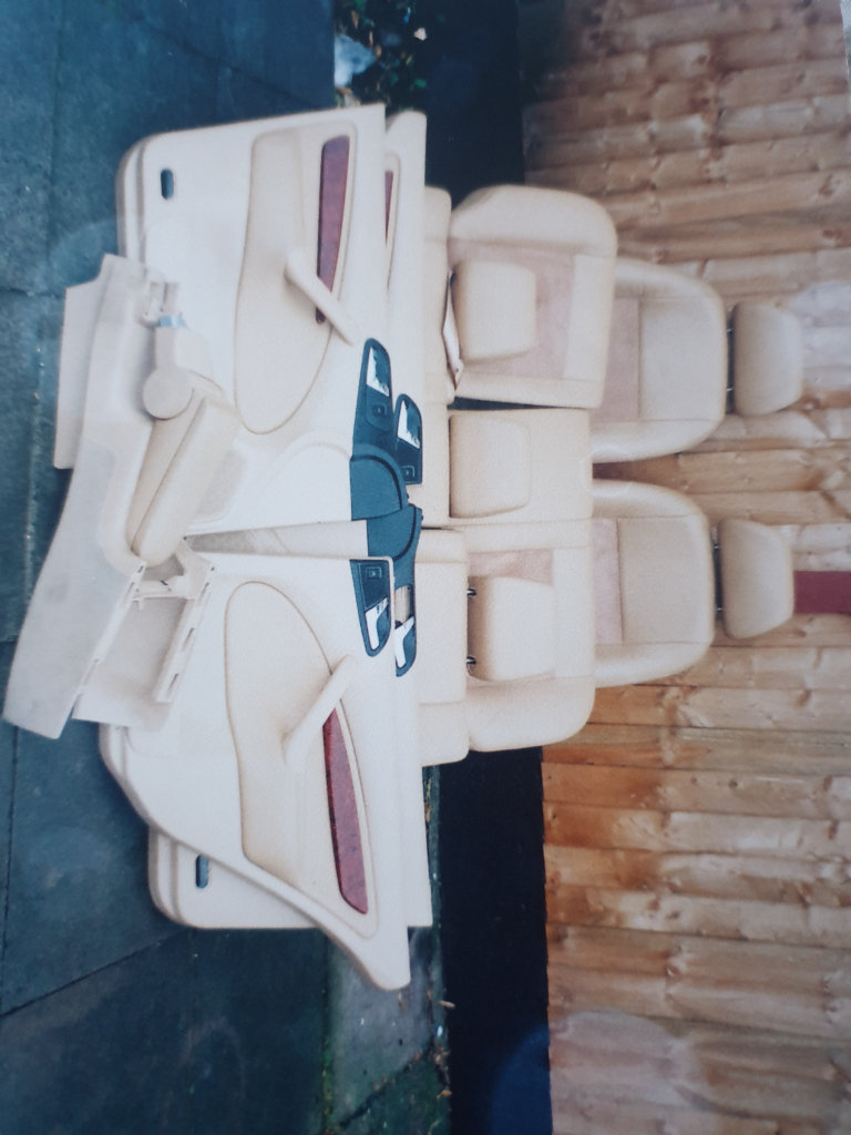  MK1 SKODA OCTAVIA VRS  HALF LEATHER INTERIOR