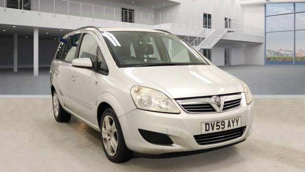 2009 Vauxhall Zafira 1.6 Exclusiv Euro 4 5dr MPV Petrol Manual