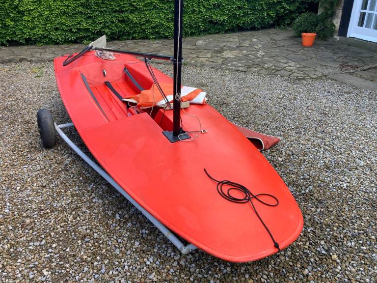 Topper sailing dinghy