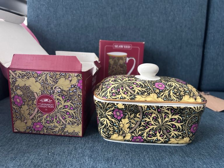 New William Morris Butter dish 